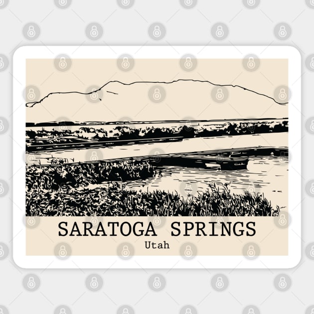 Saratoga Springs - Utah Magnet by Lakeric
